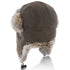 Walrus Hats Genuine Rabbit Fur Brown Trapper Hat